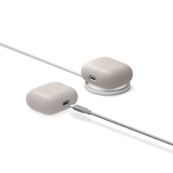 Elago AirPods 3 Cover Liquid Hybrid Stone