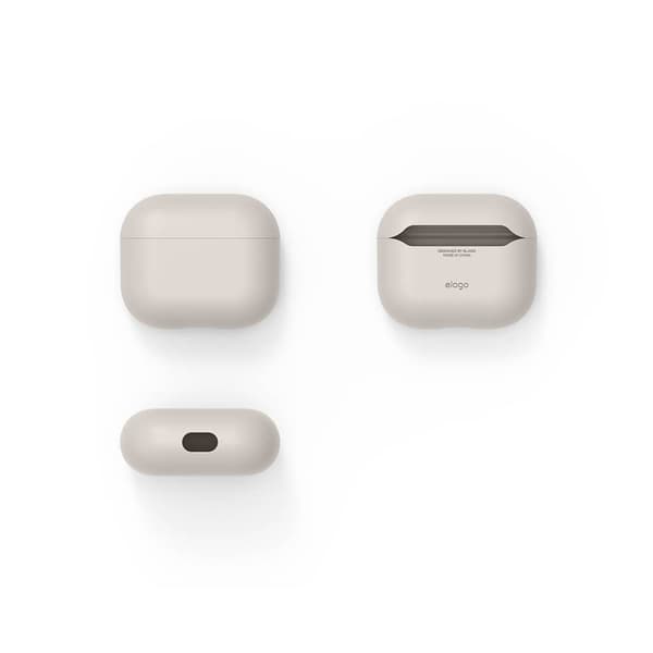 Elago AirPods 3 Cover Liquid Hybrid Stone