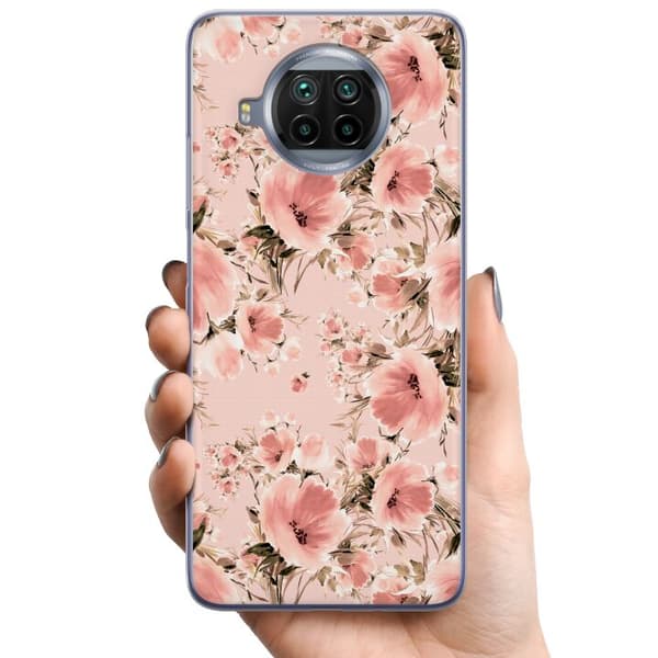 Xiaomi Mi 10T Lite 5G TPU Mobildeksel Blomster
