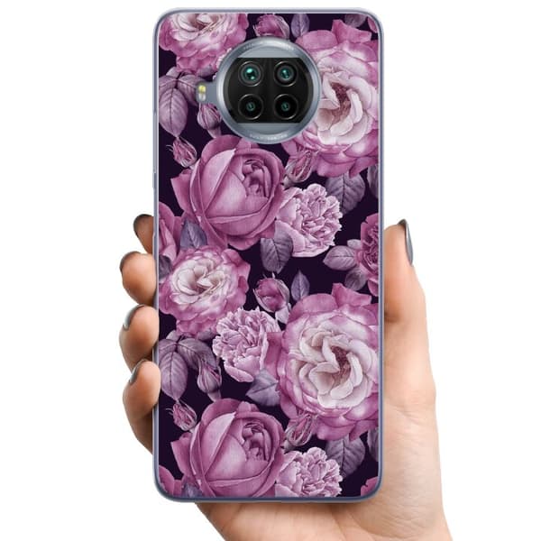 Xiaomi Mi 10T Lite 5G TPU Mobildeksel Blomster