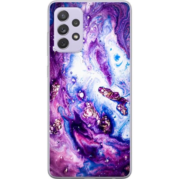 Samsung Galaxy A52s 5G Gennemsigtig cover Lilac