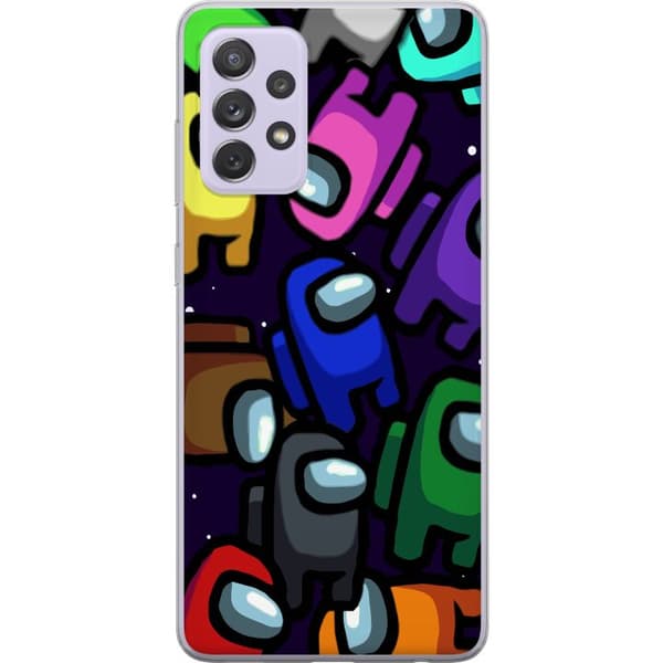Samsung Galaxy A52s 5G Gennemsigtig cover Among Us