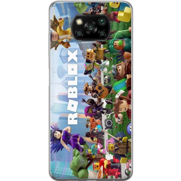 Xiaomi Poco X3 NFC Gennemsigtig cover Roblox