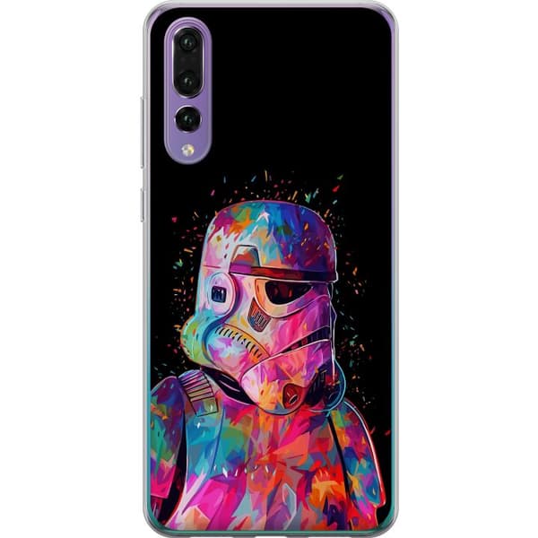 Huawei P20 Pro Gennemsigtig cover Star Wars Stormtrooper