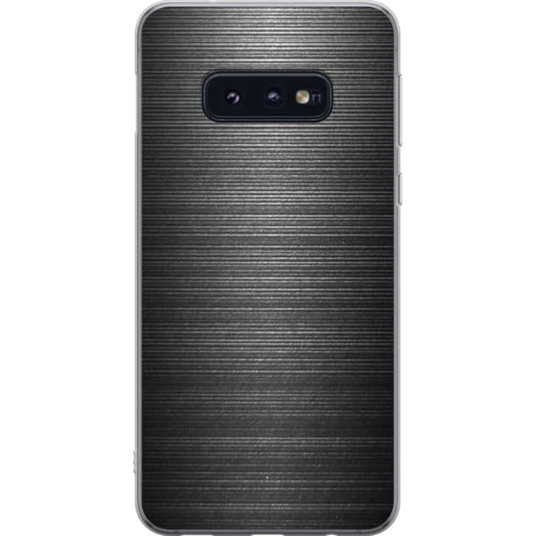 Samsung Galaxy S10e Läpinäkyvä kuori Metallinen