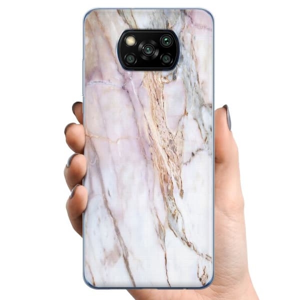 Xiaomi Poco X3 NFC TPU Mobilskal Marmor