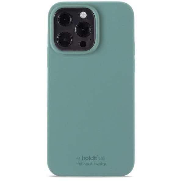 Holdit Silikonskal iPhone 13 Pro Moss Green