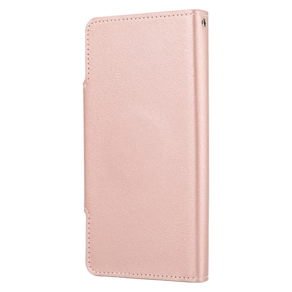 SKALO iPhone 13 DOLIZMA 2 i 1 Magnet Plånboksfodral - Roséguld
