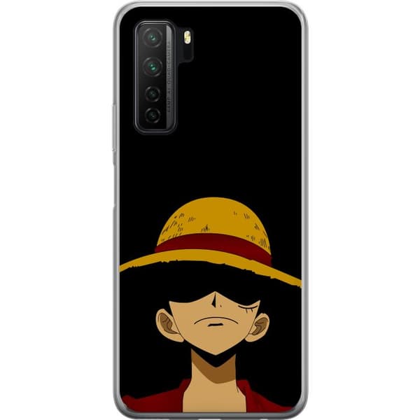 Huawei P40 lite 5G Genomskinligt Skal Anime