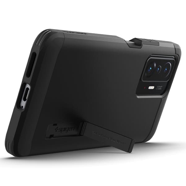 Spigen Xiaomi 11T/11T Pro Kuori Tough Armor Musta