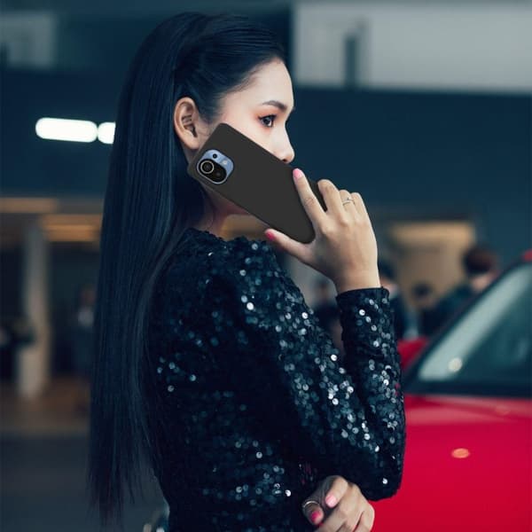 Silikonskal Xiaomi Mi 11 - Svart
