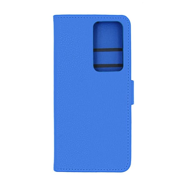 Huawei P40 Pro+ Plånboksfodral med Stativ - Blå