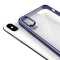 Miniatyrbillede 3 af 8: Stöttåligt Mobilskal iPhone XS Max - Blå/Transparent