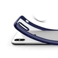 Miniatyrbillede 4 af 8: Stöttåligt Mobilskal iPhone XS Max - Blå/Transparent