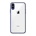 Miniatyrbillede 1 af 8: Stöttåligt Mobilskal iPhone XS Max - Blå/Transparent