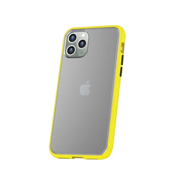 iPhone 11 Pro Max Mobilskal TPU - Gul/Transparent