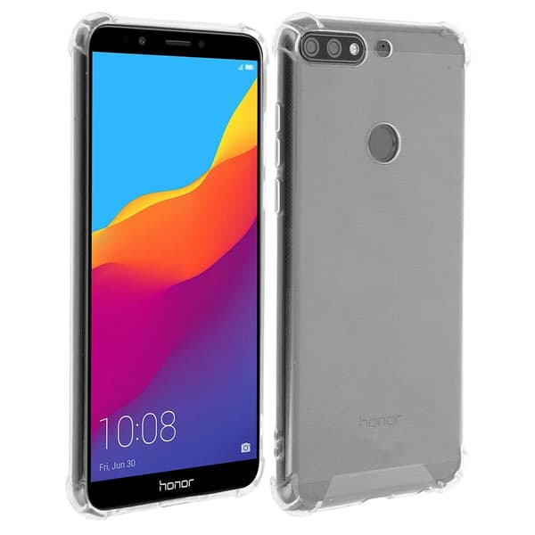 Stöttåligt Mobilskal Huawei Y7 2018 - Transparent