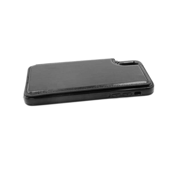 iPhone XS Max Mobilskal med Kortfack - Svart