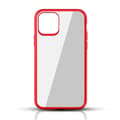 Pikkukuva 5 / 8: Stöttåligt Mobilskal iPhone 11 Pro Max - Röd/Transparent