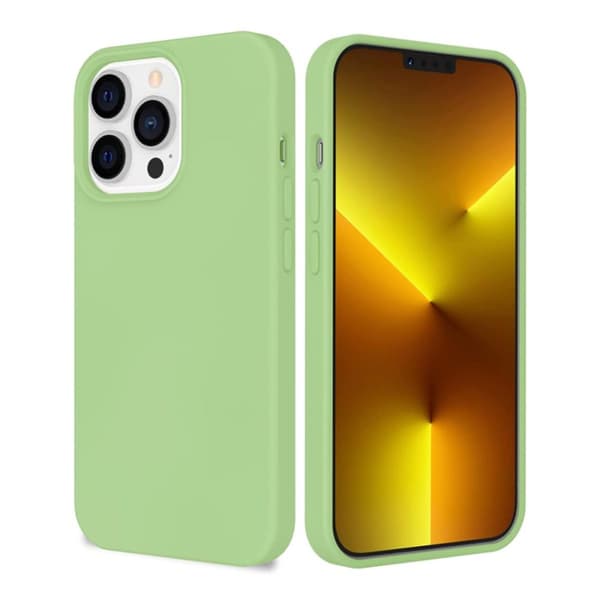 Mobilskal Silikon iPhone 13 Pro Max - Grön
