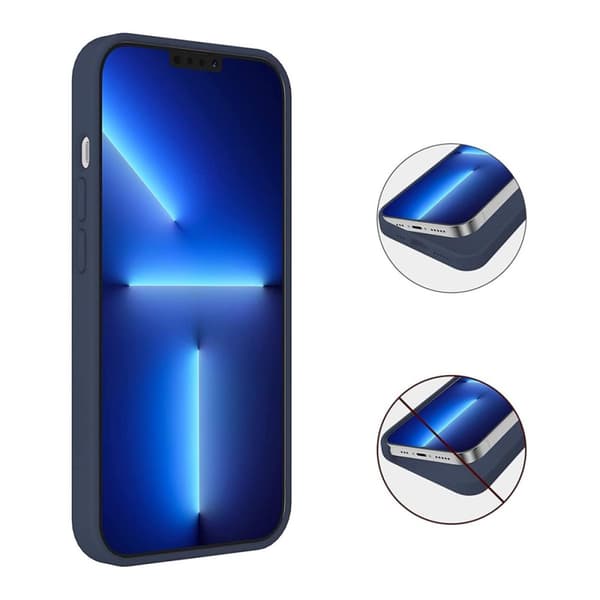 Mobilskal Silikon iPhone 13 Pro Max - Blå
