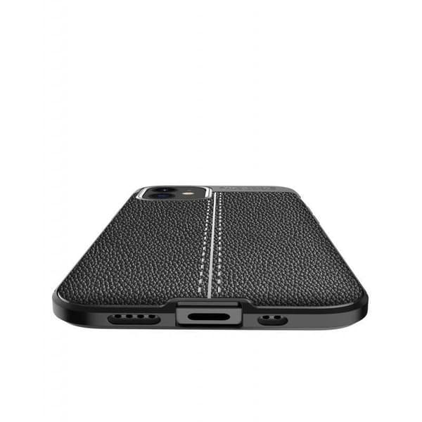 iPhone 13 Mini Stöttåligt & Stötdämpande Skal LeatherBack