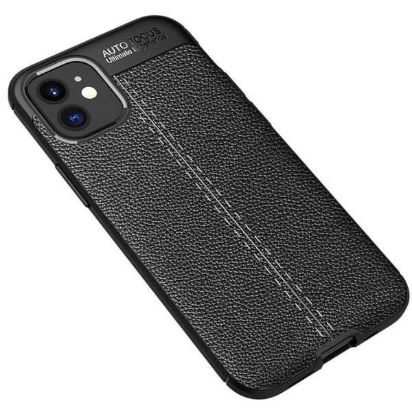 iPhone 13 Mini Stöttåligt & Stötdämpande Skal LeatherBack