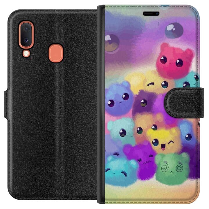 Samsung Galaxy A20e Plånboksfodral Unicorn Enhörning
