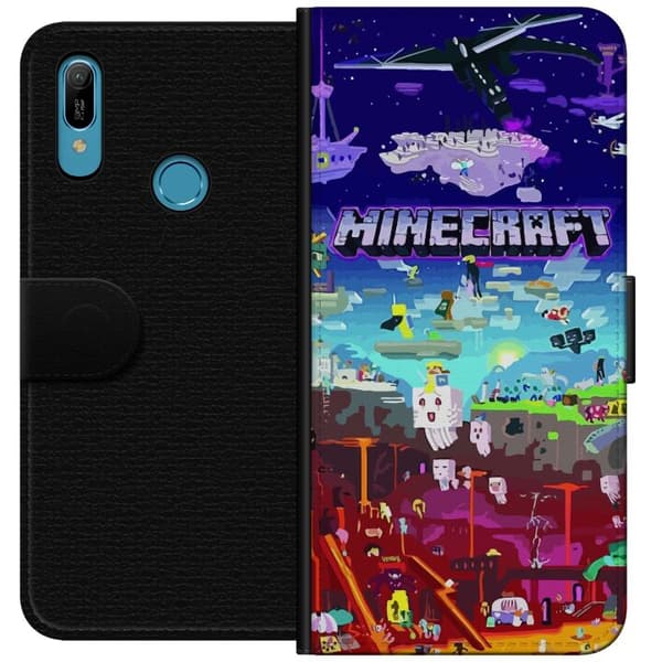Huawei Y6 (2019) Tegnebogsetui Minecraft