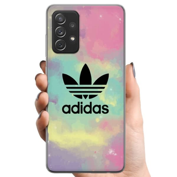 Samsung Galaxy A52 5G TPU Matkapuhelimen kuori Adidas