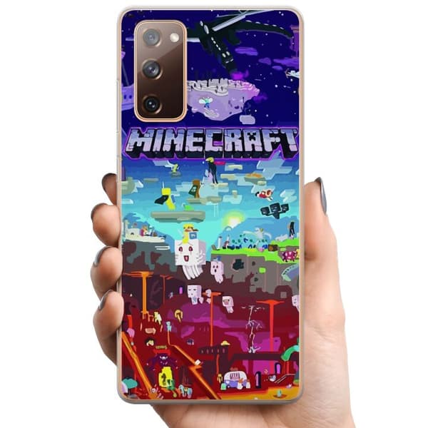 Samsung Galaxy S20 FE TPU Mobilcover Minecraft