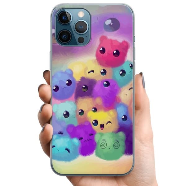Apple iPhone 12 Pro Max TPU Mobilcover Enkelt horn