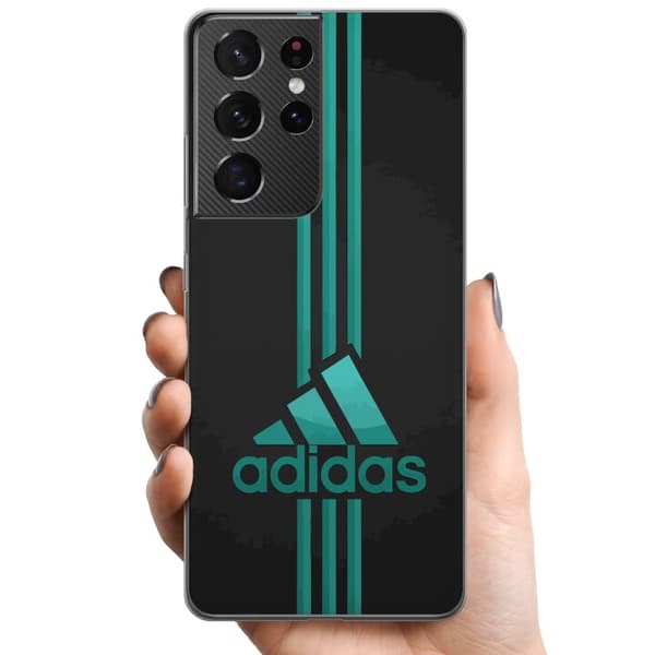 Samsung Galaxy S21 Ultra 5G TPU Matkapuhelimen kuori Adidas