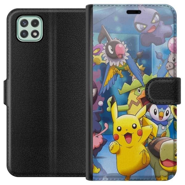 Samsung Galaxy A22 5G Tegnebogsetui Pokemon