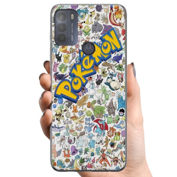 Motorola Moto G50 TPU Mobilskal Pokemon