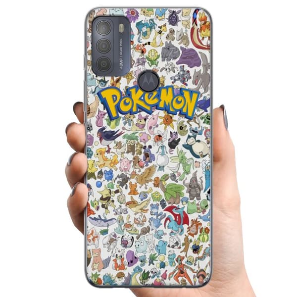 Motorola Moto G50 TPU Mobilcover Pokémon