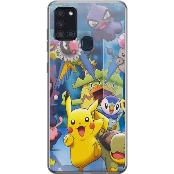 Samsung Galaxy A21s Kuori / Matkapuhelimen kuori - Pokemon