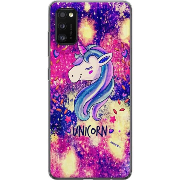 Samsung Galaxy A41 Läpinäkyvä kuori Enkeli
