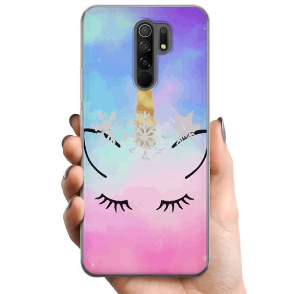 Xiaomi Redmi 9 TPU Mobilskal Unicorn Enhörning