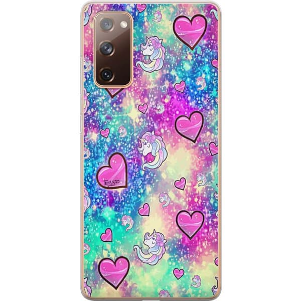 Samsung Galaxy S20 FE Genomskinligt Skal Unicorn Enhörning