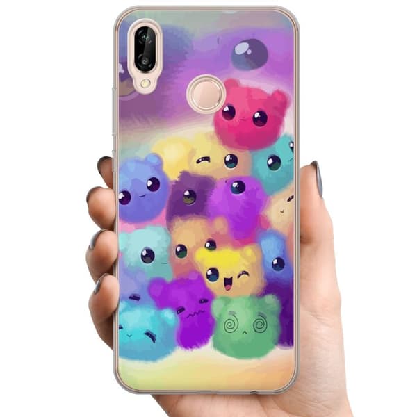 Huawei P20 lite TPU Mobilcover Enkelt horn