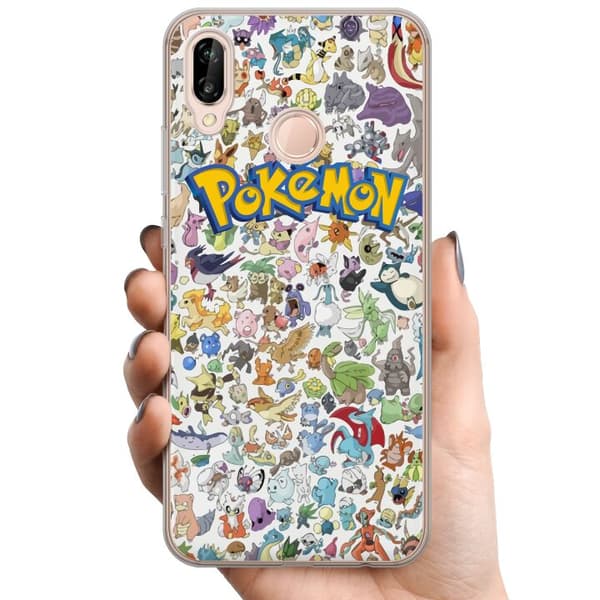 Huawei P20 lite TPU Mobildeksel Pokemon