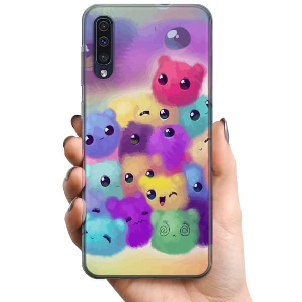 Samsung Galaxy A50 TPU Mobilcover Enkelt horn