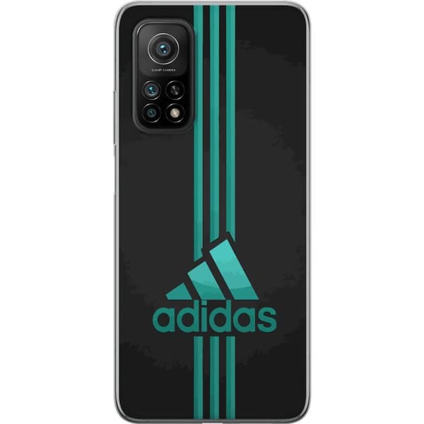 Xiaomi Mi 10T Pro 5G Genomskinligt Skal Adidas
