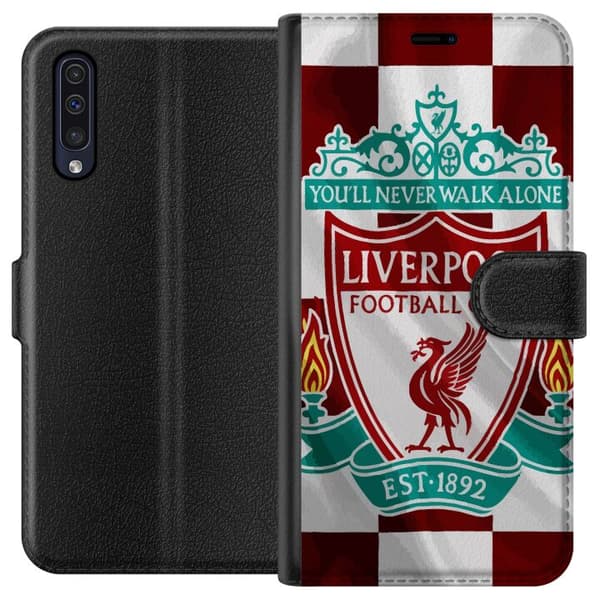 Samsung Galaxy A50 Tegnebogsetui Liverpool FC