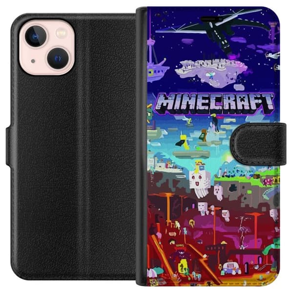 Apple iPhone 13 Lommeboketui Minecraft