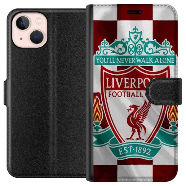 Apple iPhone 13 Tegnebogsetui Liverpool FC