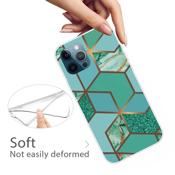 SKALO iPhone 13 Pro Marmor TPU-cover - #3