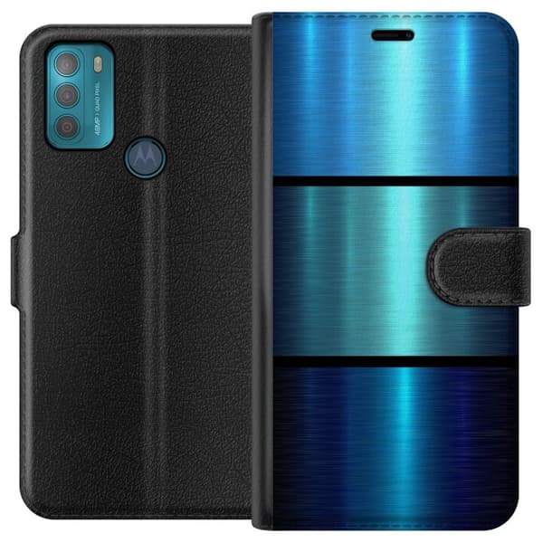 Motorola Moto G50 Tegnebogsetui Blå
