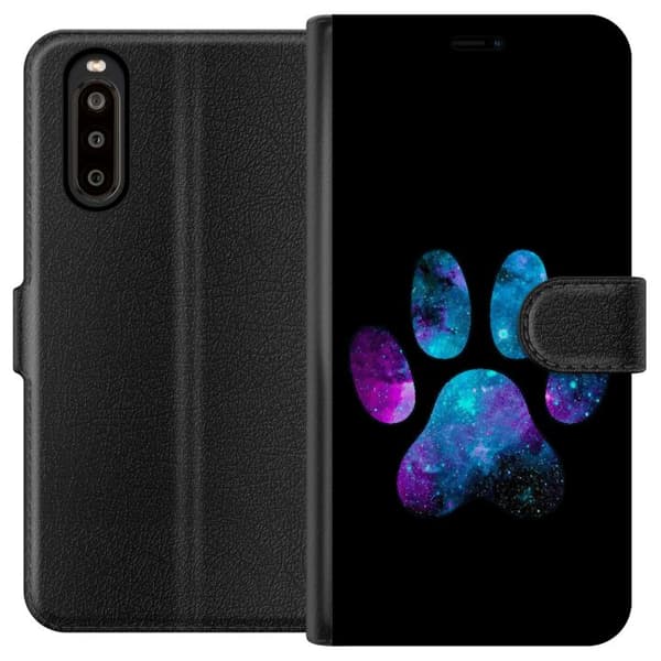 Sony Xperia 10 II Plånboksfodral Galaxy Paw